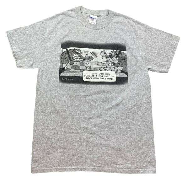 Funny Comic Bear T-Shirt - Picture 1 of 3